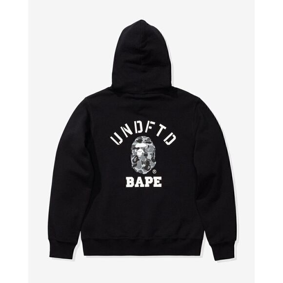 A Bathing Ape BAPE X UNDEFEATED PULLOVER HOODIE - Picture 2 of 14